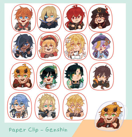 Genshin Impact, Paper Clip