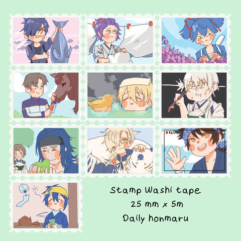 Touken Ranbu - Washitape