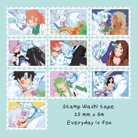 Fate GO - washitape
